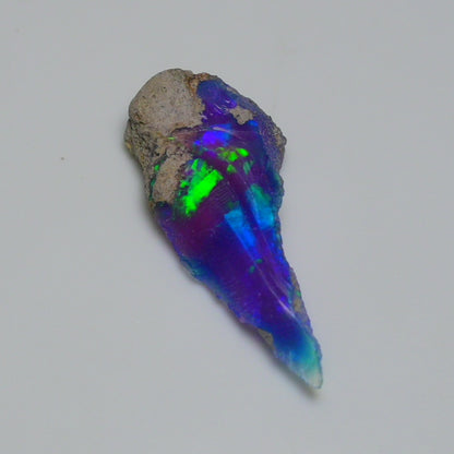 Very Rare Bi-Color Opal Rough 4.25 Cts Natural Ethiopian Opal Raw Jewelry Grade