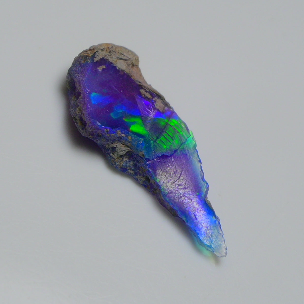 Very Rare Bi-Color Opal Rough 4.25 Cts Natural Ethiopian Opal Raw Jewelry Grade