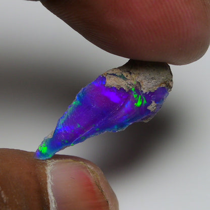 Very Rare Bi-Color Opal Rough 4.25 Cts Natural Ethiopian Opal Raw Jewelry Grade