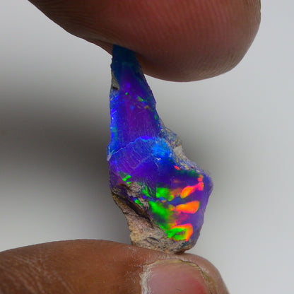 Very Rare Bi-Color Opal Rough 4.25 Cts Natural Ethiopian Opal Raw Jewelry Grade