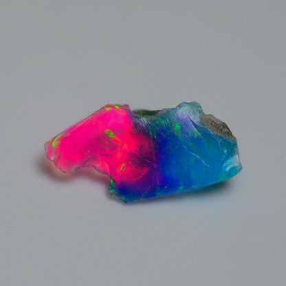 Very Rare Bi-Color Opal Rough 1.80 Cts Natural Ethiopian Opal Raw Jewelry Grade