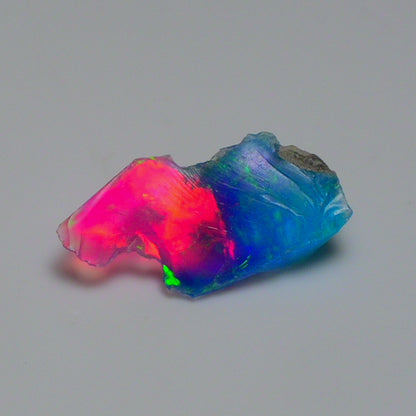Very Rare Bi-Color Opal Rough 1.80 Cts Natural Ethiopian Opal Raw Jewelry Grade