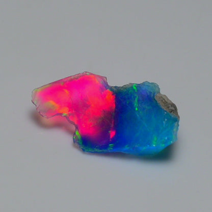 Very Rare Bi-Color Opal Rough 1.80 Cts Natural Ethiopian Opal Raw Jewelry Grade