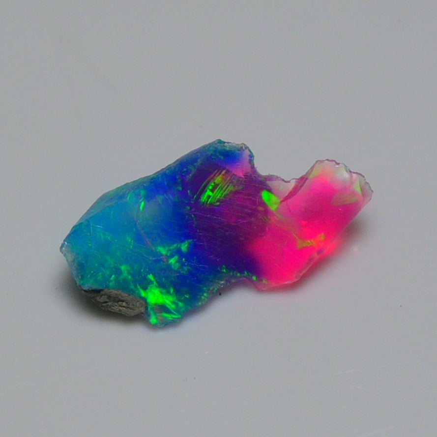 Very Rare Bi-Color Opal Rough 1.80 Cts Natural Ethiopian Opal Raw Jewelry Grade