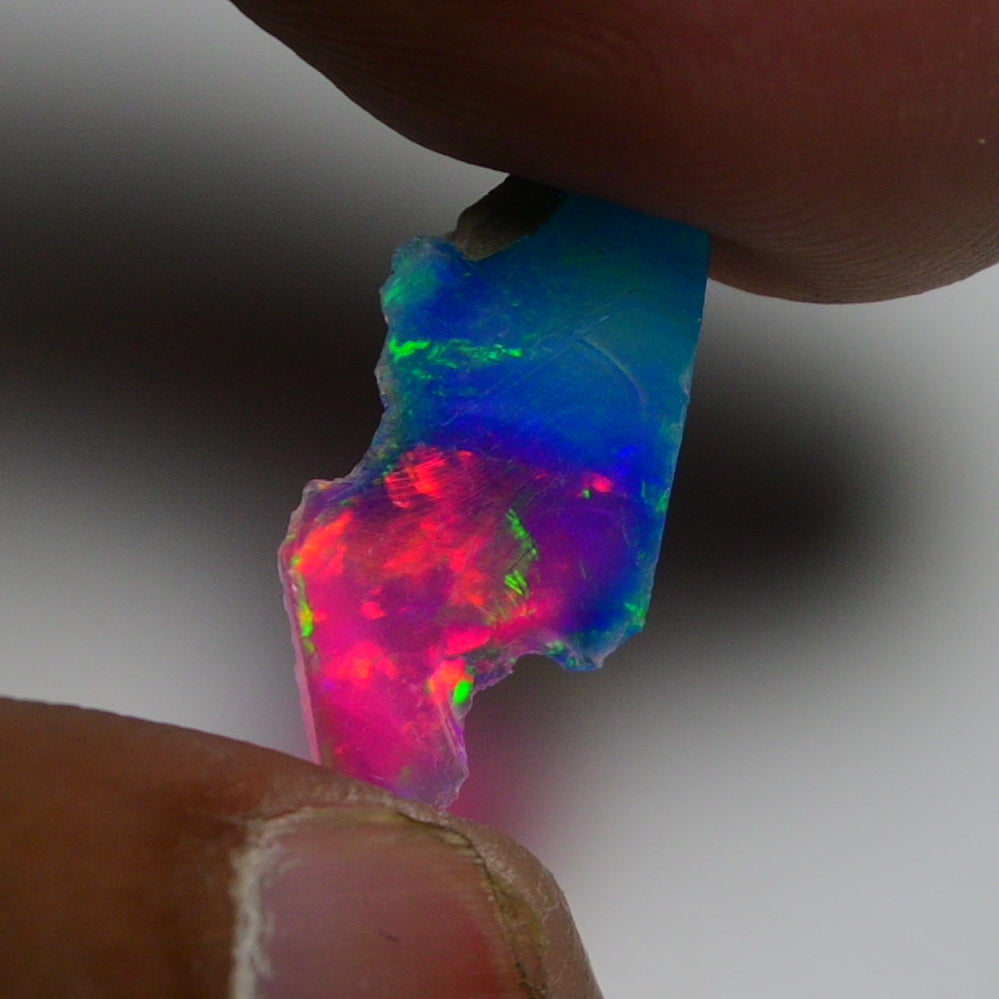 Very Rare Bi-Color Opal Rough 1.80 Cts Natural Ethiopian Opal Raw Jewelry Grade