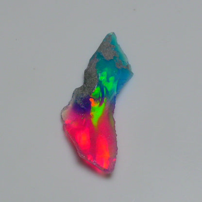 Very Rare Bi-Color Opal Rough 1.80 Cts Natural Ethiopian Opal Raw Jewelry Grade