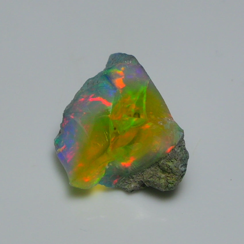 Very Rare Bi-Color Opal Rough 6.60 Cts Natural Ethiopian Opal Raw Jewelry Grade