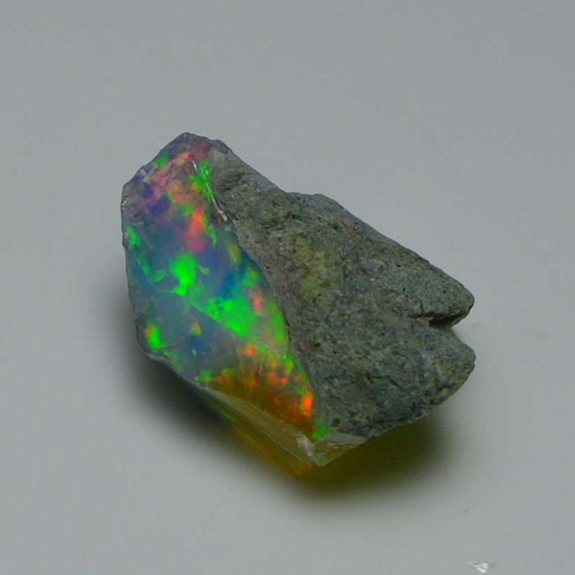 Very Rare Bi-Color Opal Rough 6.60 Cts Natural Ethiopian Opal Raw Jewelry Grade