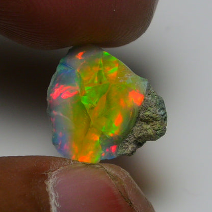 Very Rare Bi-Color Opal Rough 6.60 Cts Natural Ethiopian Opal Raw Jewelry Grade