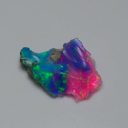Very Rare Bi-Color Opal Rough 3.10 Cts Natural Ethiopian Opal Raw Jewelry Grade