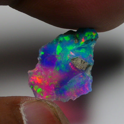 Very Rare Bi-Color Opal Rough 3.10 Cts Natural Ethiopian Opal Raw Jewelry Grade