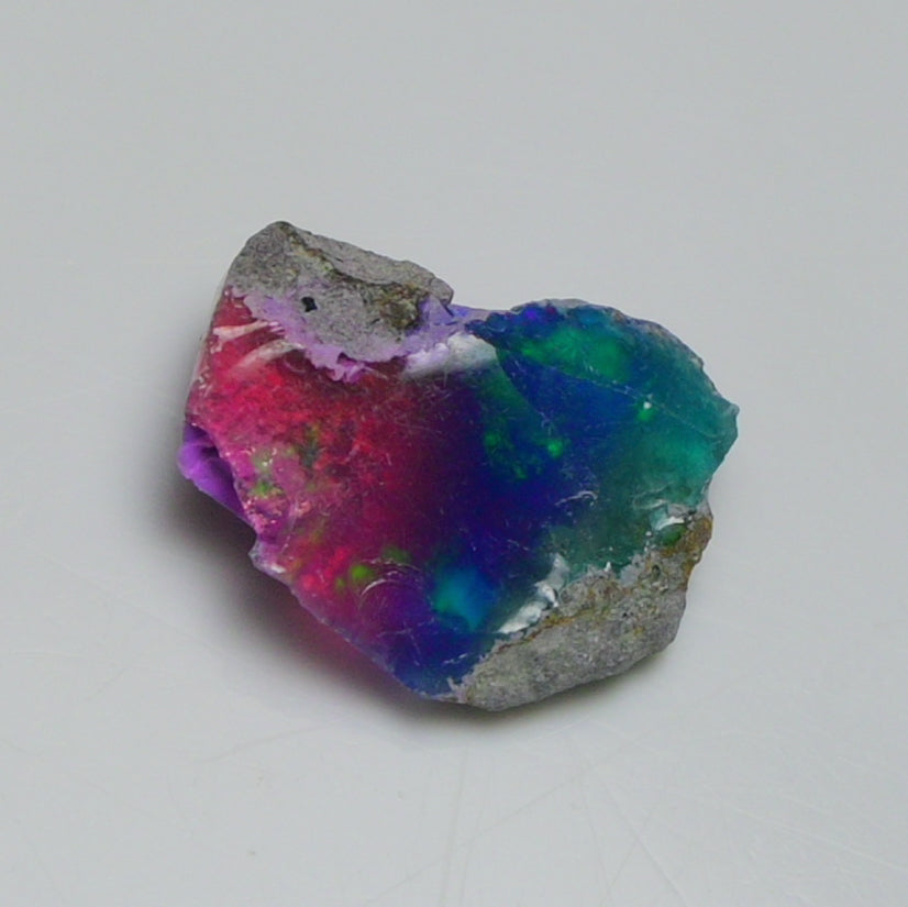 Very Rare Bi-Color Opal Rough 3.80 Cts Natural Ethiopian Opal Raw Jewelry Grade