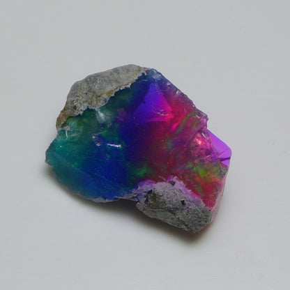 Very Rare Bi-Color Opal Rough 3.80 Cts Natural Ethiopian Opal Raw Jewelry Grade