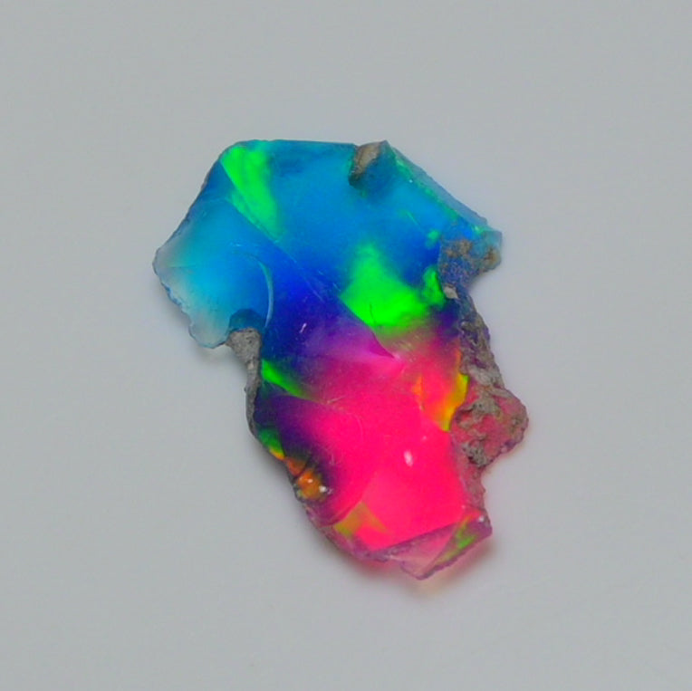 Very Rare Bi-Color Opal Rough 2.20 Cts Natural Ethiopian Opal Raw Jewelry Grade