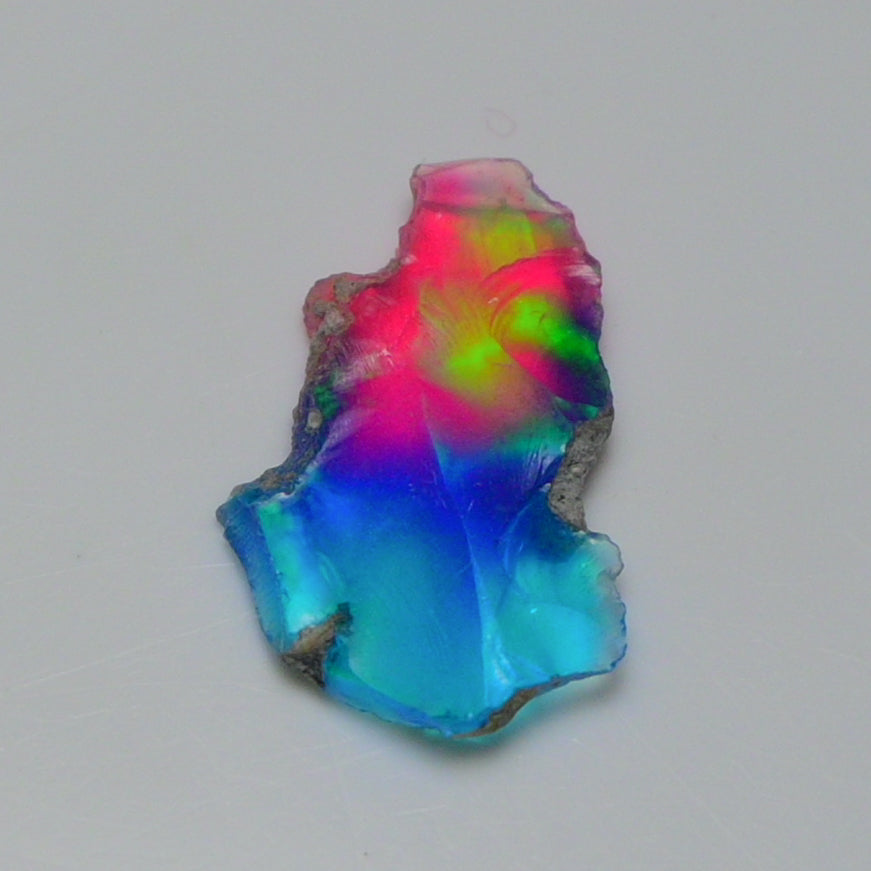 Very Rare Bi-Color Opal Rough 2.20 Cts Natural Ethiopian Opal Raw Jewelry Grade