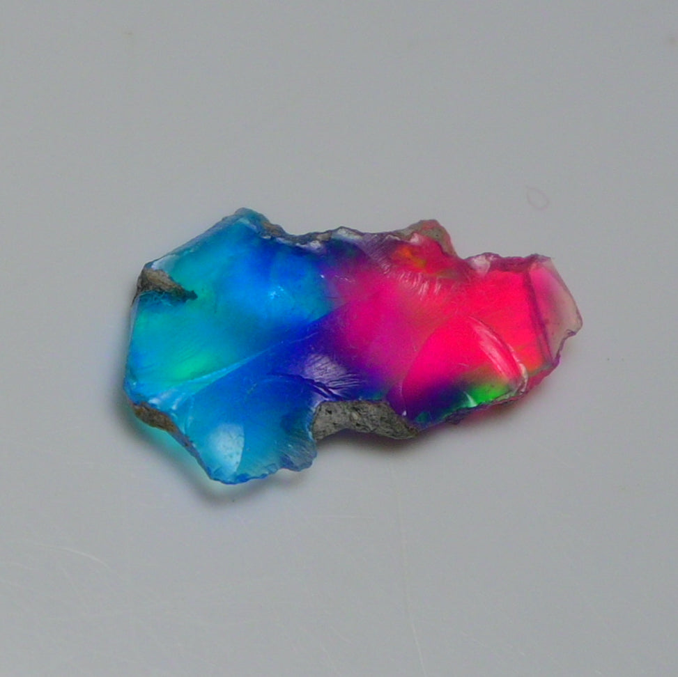 Very Rare Bi-Color Opal Rough 2.20 Cts Natural Ethiopian Opal Raw Jewelry Grade