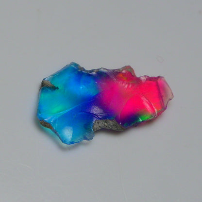Very Rare Bi-Color Opal Rough 2.20 Cts Natural Ethiopian Opal Raw Jewelry Grade