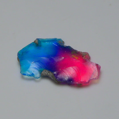 Very Rare Bi-Color Opal Rough 2.20 Cts Natural Ethiopian Opal Raw Jewelry Grade