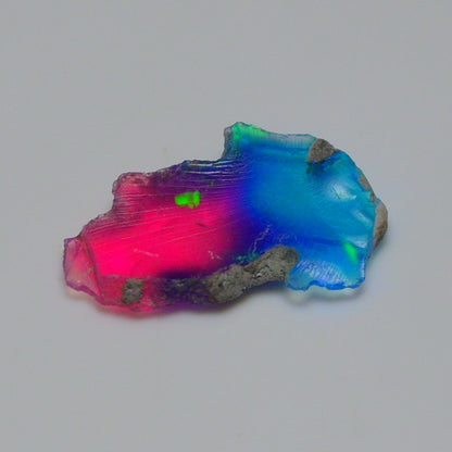 Very Rare Bi-Color Opal Rough 2.20 Cts Natural Ethiopian Opal Raw Jewelry Grade