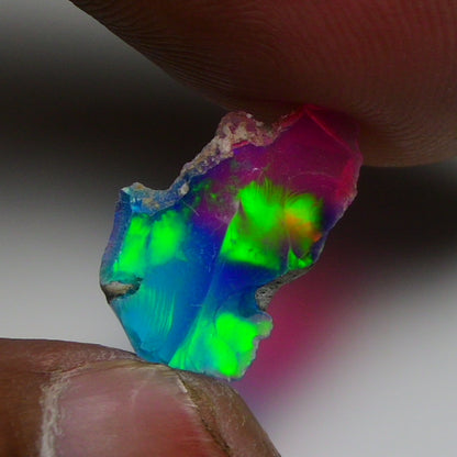Very Rare Bi-Color Opal Rough 2.20 Cts Natural Ethiopian Opal Raw Jewelry Grade