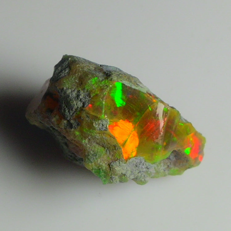 Black Opal Weight: 29.35  Carats | Natural Black Ethiopian Opal Rough - Ready for Cutting & Jewelry