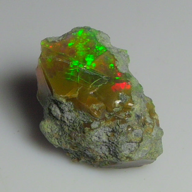 Black Opal Weight: 22.70  Carats | Natural Black Ethiopian Opal Rough - Ready for Cutting & Jewelry