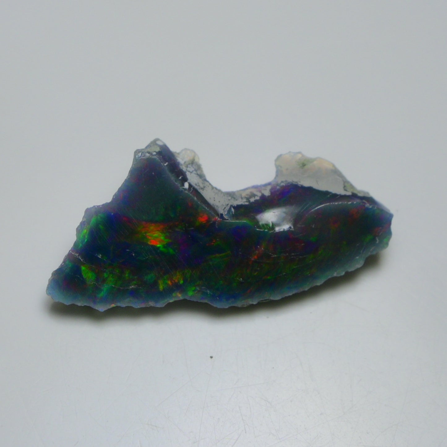 Black Opal 9.70 Carats | Natural Black Ethiopian Opal Rough - Ready for Cutting & Jewelry!
