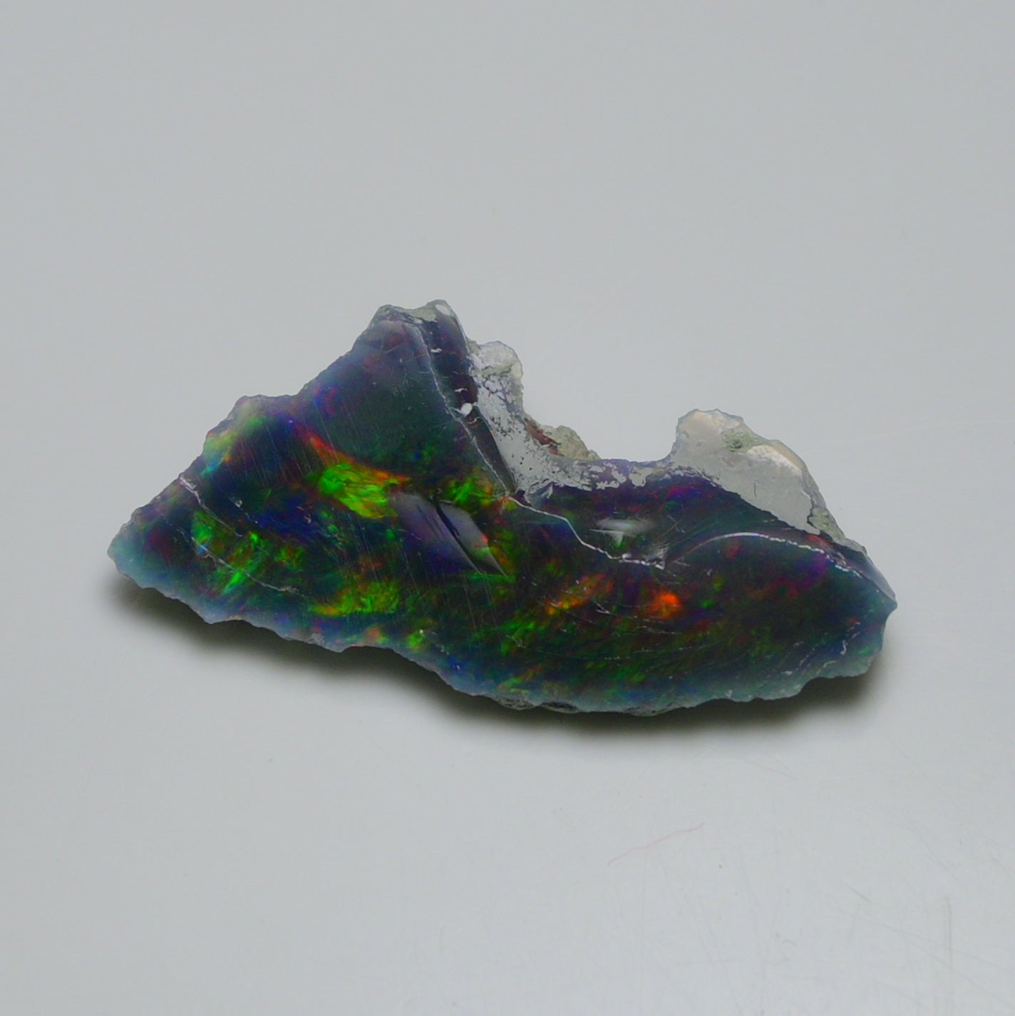 Black Opal 9.70 Carats | Natural Black Ethiopian Opal Rough - Ready for Cutting & Jewelry!
