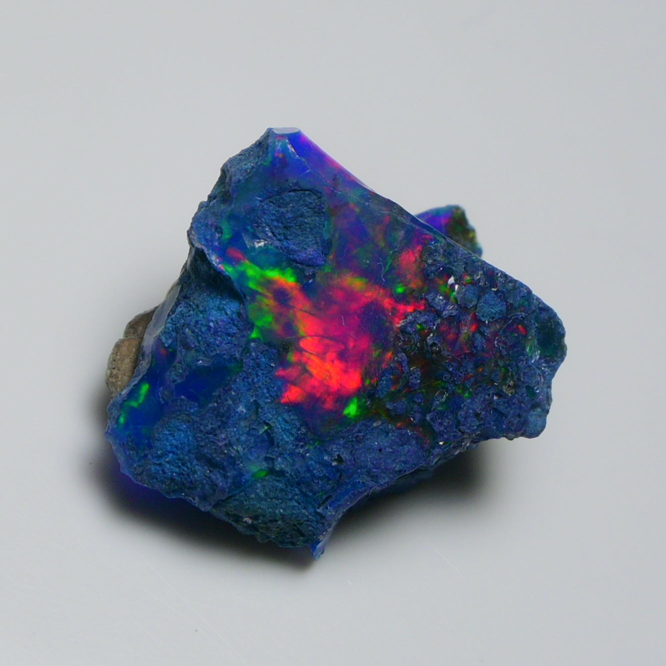 Rare Blue Opal 20.60 Carats | Natural Blue Ethiopian Opal Rough - Ready for Cutting & Jewelry!