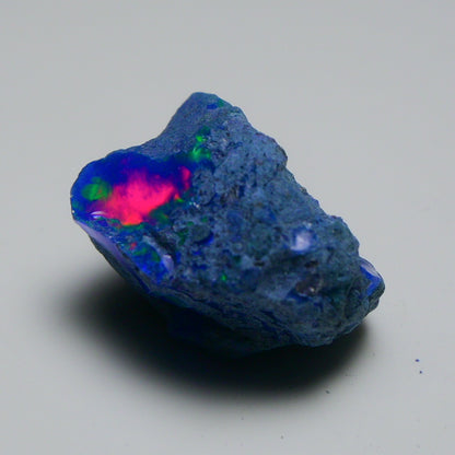 Rare Blue Opal 26.20 Carats | Natural Blue Ethiopian Opal Rough - Ready for Cutting & Jewelry!