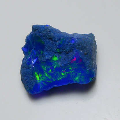 Rare Blue Opal 12.70 Carats | Natural Blue Ethiopian Opal Rough - Ready for Cutting & Jewelry!