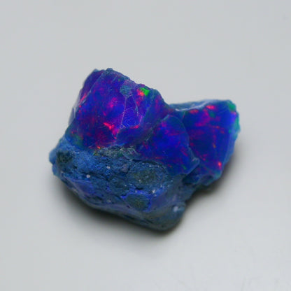 Rare Blue Opal 22.30 Carats | Natural Blue Ethiopian Opal Rough - Ready for Cutting & Jewelry!