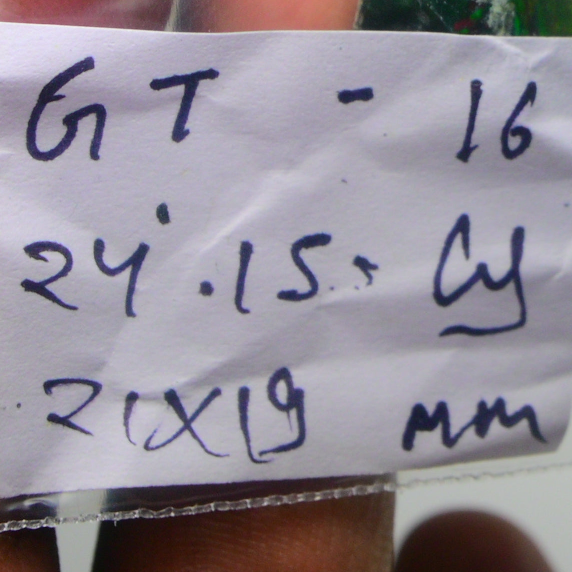 Black Opal 24.15 Carats | Natural Black Ethiopian Opal Rough - Ready for Cutting & Jewelry