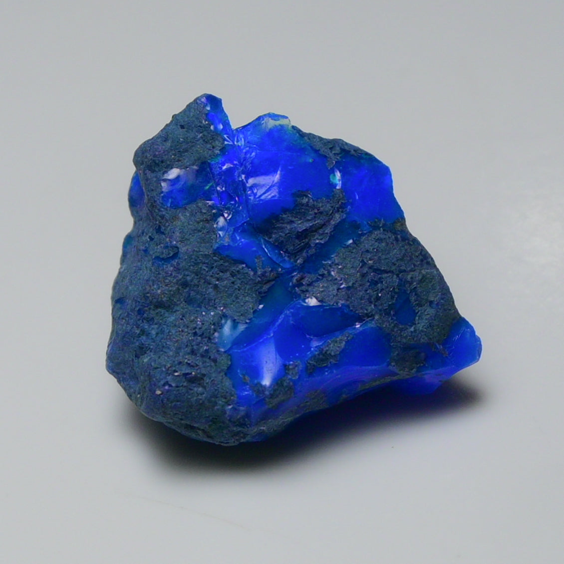 Rare Blue Opal 12.10 Carats | Natural Blue Ethiopian Opal Rough - Ready for Cutting & Jewelry!