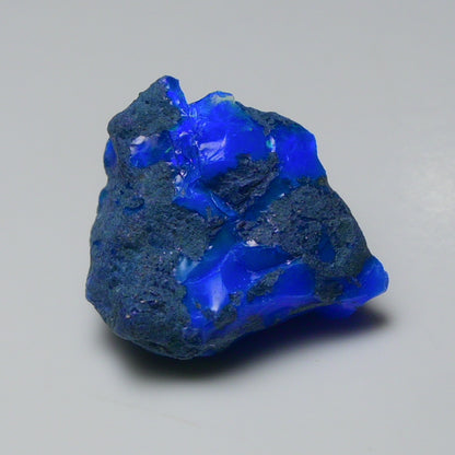 Rare Blue Opal 12.10 Carats | Natural Blue Ethiopian Opal Rough - Ready for Cutting & Jewelry!
