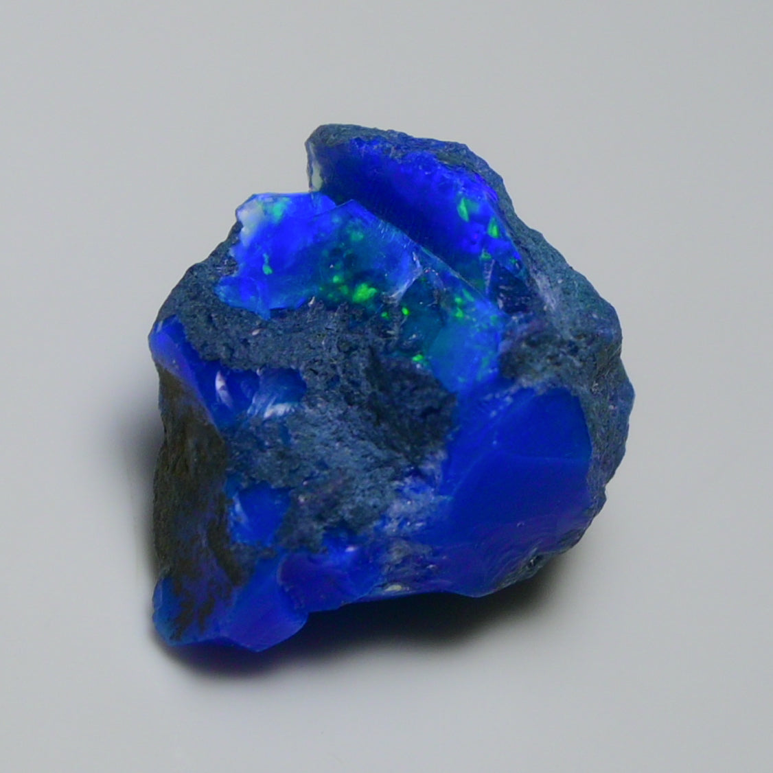 Rare Blue Opal 12.10 Carats | Natural Blue Ethiopian Opal Rough - Ready for Cutting & Jewelry!