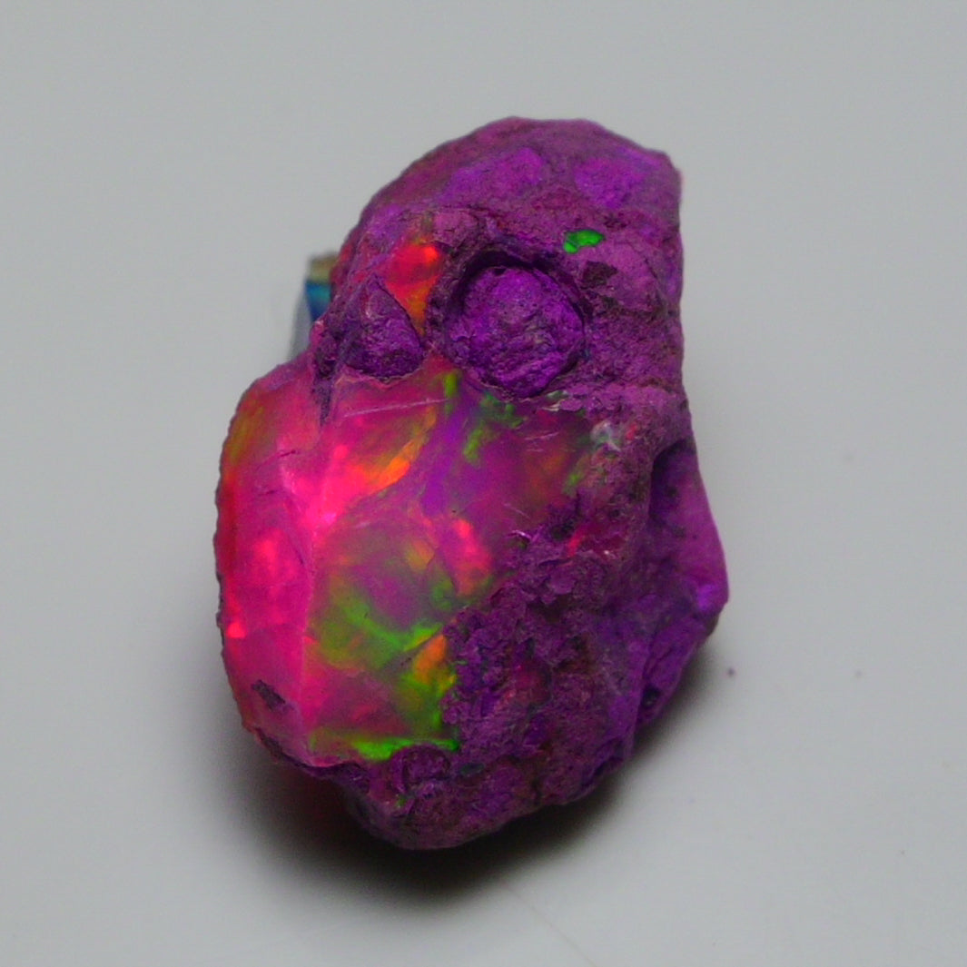 Rare Pink Opal 13.75 Carats | Natural Pink Ethiopian Opal Rough - Ready for Cutting & Jewelry!