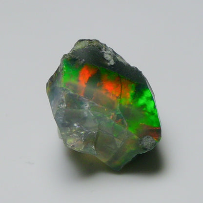 Black Opal  16.55Carats | Natural Black Ethiopian Opal Rough - Ready for Cutting & Jewelry