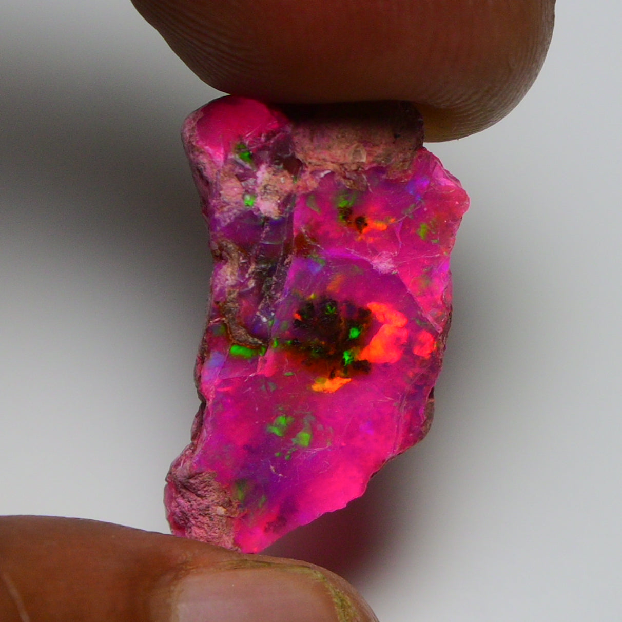 Rare Pink Opal 9.00 Carats | Natural Pink Ethiopian Opal Rough - Ready for Cutting & Jewelry!