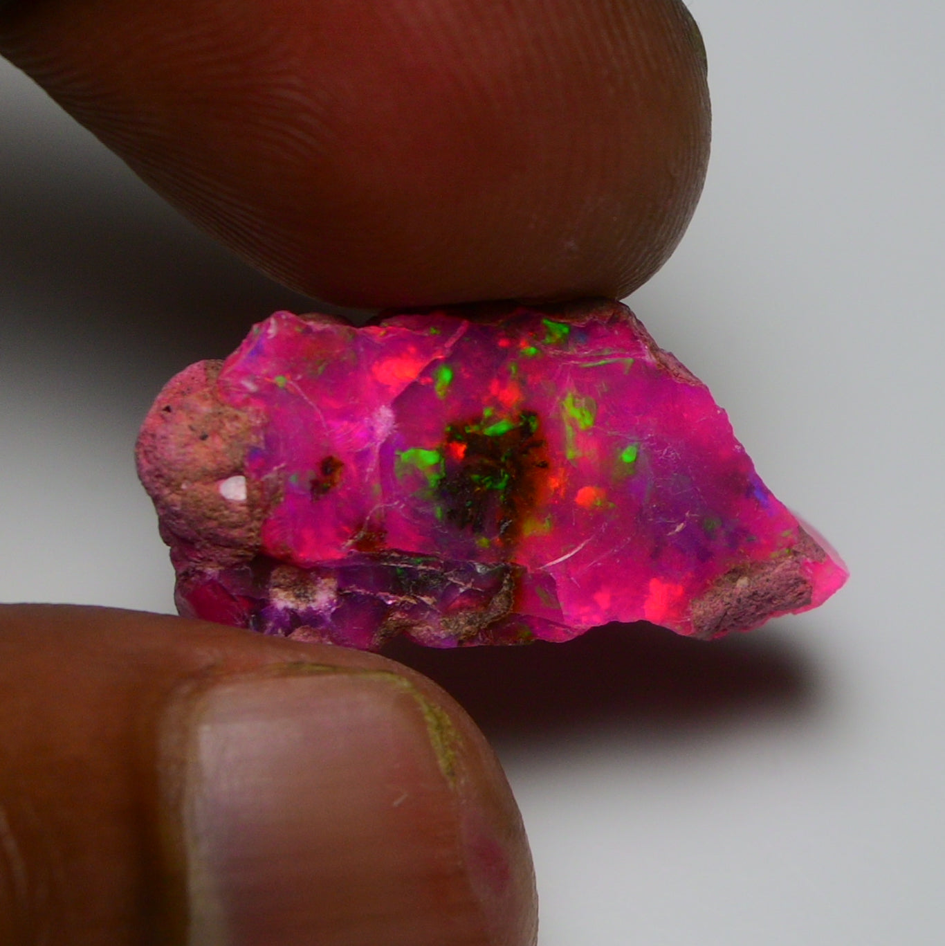 Rare Pink Opal 9.00 Carats | Natural Pink Ethiopian Opal Rough - Ready for Cutting & Jewelry!