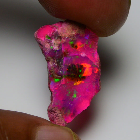 Rare Pink Opal 9.00 Carats | Natural Pink Ethiopian Opal Rough - Ready for Cutting & Jewelry!