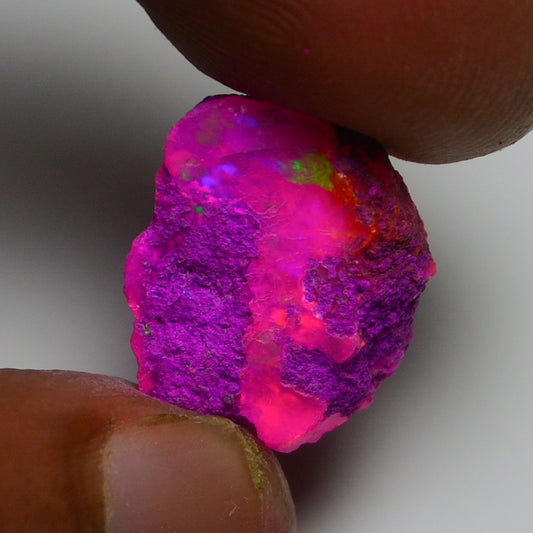 Rare Pink Opal 7.70 Carats | Natural Pink Ethiopian Opal Rough - Ready for Cutting & Jewelry!