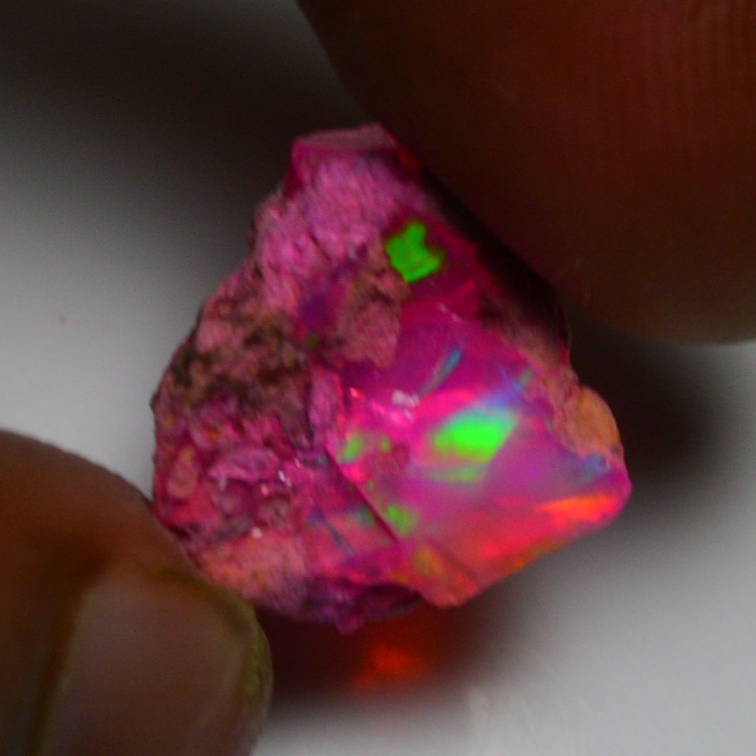Rare Pink Opal 8.20 Carats | Natural Pink Ethiopian Opal Rough - Ready for Cutting & Jewelry!