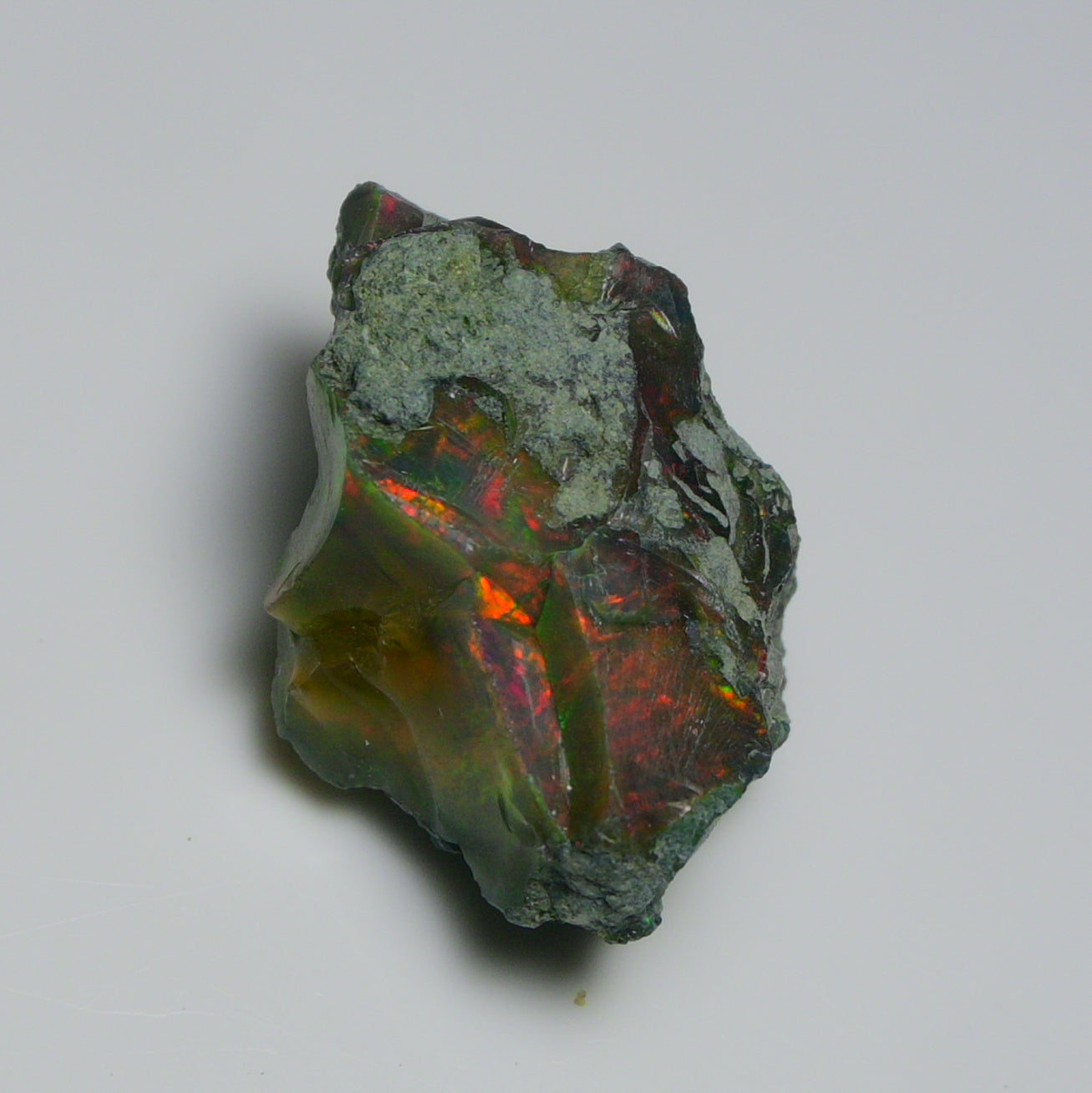 Black Opal  29.20 Carats | Natural Black Ethiopian Opal Rough - Ready for Cutting & Jewelry