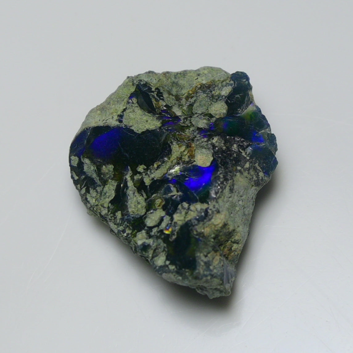 Black Opal  15.40  Carats | Natural Black Ethiopian Opal Rough - Ready for Cutting & Jewelry