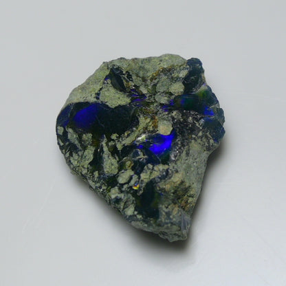 Black Opal  15.40  Carats | Natural Black Ethiopian Opal Rough - Ready for Cutting & Jewelry