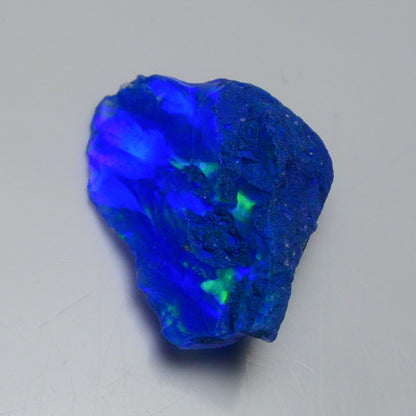 Rare Blue Opal 12.35 Carats | Natural Blue Ethiopian Opal Rough - Ready for Cutting & Jewelry!