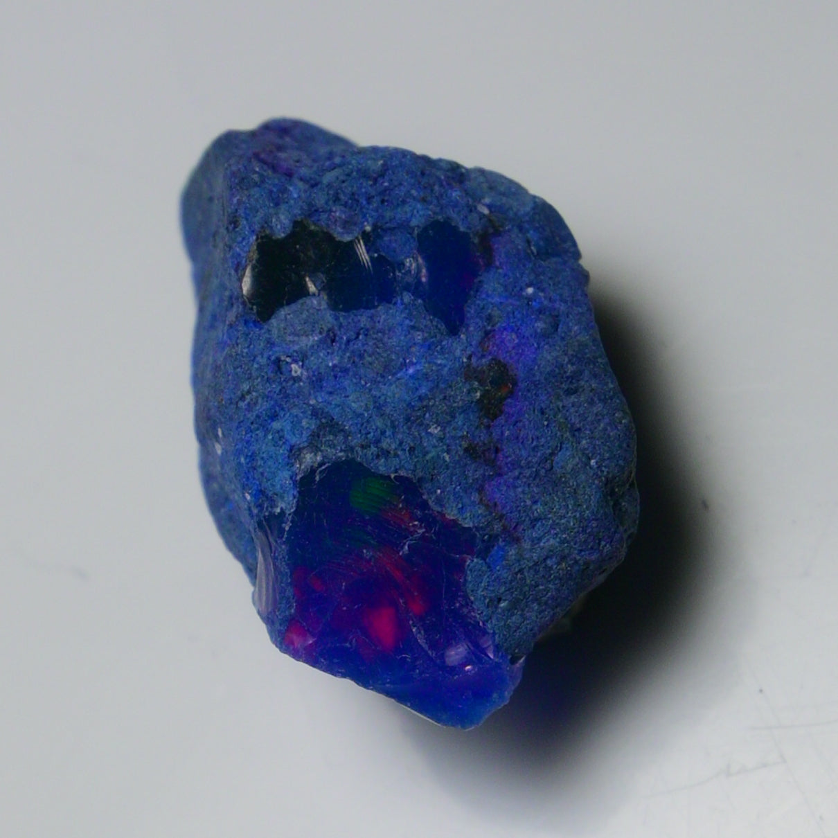 Rare Blue Opal 26.65 Carats | Natural Blue Ethiopian Opal Rough - Ready for Cutting & Jewelry!