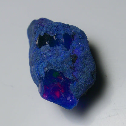 Rare Blue Opal 26.65 Carats | Natural Blue Ethiopian Opal Rough - Ready for Cutting & Jewelry!