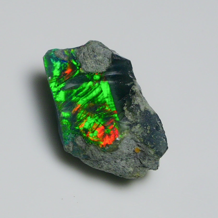Rare Black Opal 7.65 Carats | Natural Black Ethiopian Opal Rough - Ready for Cutting & Jewelry!